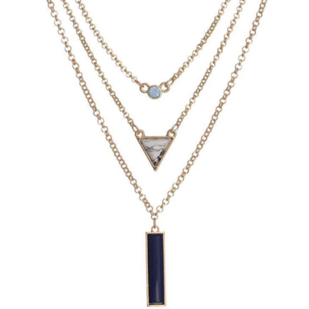 2022 Boho Style fashion crystal multi layered - Picture 4 of 7